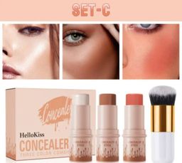 Cream Contour Kit with Brush