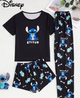 Ladies 3 Piece PJ Sets