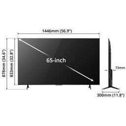 TCL 4K UHD GOOGLE TV 65Inch - 60075