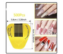 500 Dlices / Roll Nail Form Extension Sticker 