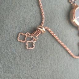 Clover RoseGold Arabic Bracelet Watch