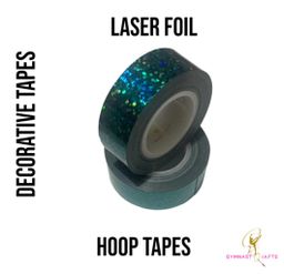 GymnastiQrafts | Decorative Laser Foil Hoop Tape - 2 pcs