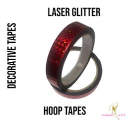 GymnastiQrafts | Laser Glitter Hoop Tape
