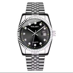 Diamond Calendar Mens Watches Business Luxury 