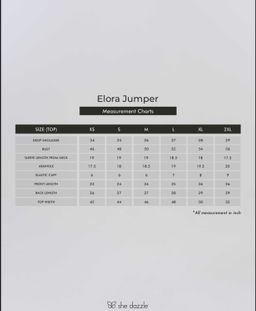 She Dazzle Elora Jumper - Navy Blue