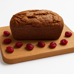 Organic Cranberry Small Loaf / Pan Pequeño de Arándano Orgánico (4" × 2")