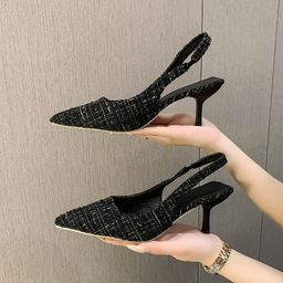 Lady shoes 10500 Black usafiri tu