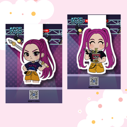 2 pcs Bundle Set KPop Demon Hunters Magnetic Bookmarks