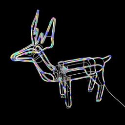 Fold Up Reindeer LED Décor Light