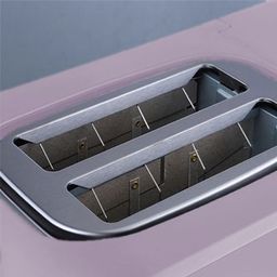 2 in 1 Breakfast Maker Toaster with Coffee Maker 500ml Coffee Pot - Pink