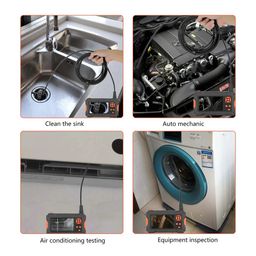 Multi-Purpose 8mm IP67 Waterproof 4.3 inch HD Portable Endoscope - Borescope