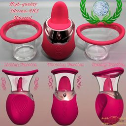 3 in 1 Tongue Licking, Sucking Vibrator