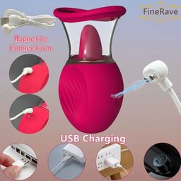 3 in 1 Tongue Licking, Sucking Vibrator