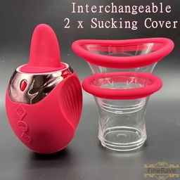 3 in 1 Tongue Licking, Sucking Vibrator