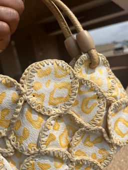 Mini sac bloom jaune 💛