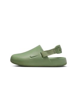 Nike Calm Mens Mules Oil Green