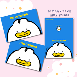 10 PCS HELLO FRIEND + SAVE THE DATE CARDS JINU AND RUMI