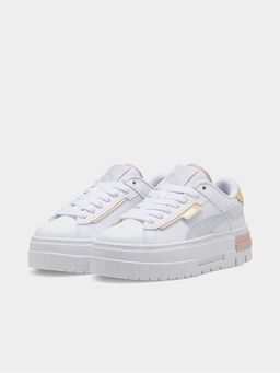 Puma Junior Mayze Crashed Wite/Pink Sneaker PUMA