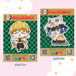 DEMON SLAYER POP MART INDIVIDUAL STICKERS