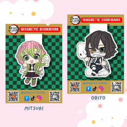 DEMON SLAYER MAGNETIC BOOKMARK POP MART STYLE