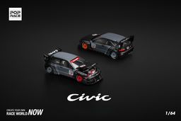 POP RACE MODEL 1/64 CIVIC EG6 PANDEM "KANJOZOKU"