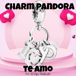 Charm Pandora- Te amo
