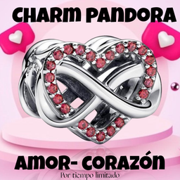 Charm Pandora- Amor/ Corazón 