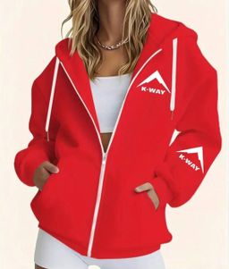 Ladies K-Way Zip Up Jackets