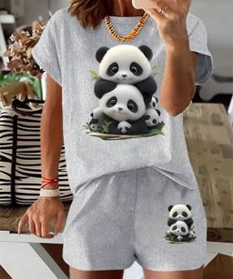Ladies 2 Piece Animal / Flower Sets