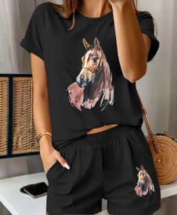 Ladies 2 Piece Animal / Flower Sets