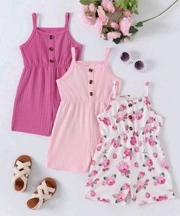 Young Girls' 3 Piece Set Jumpsuits