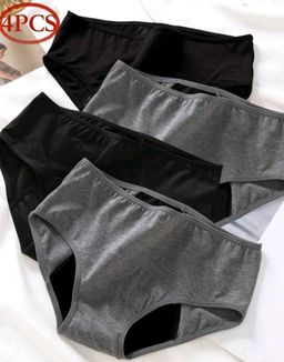 Ladies 4 Piece Leak-Proof  Underwear