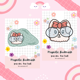 2pcs Magnetic Bookmarks  Sale Set #1