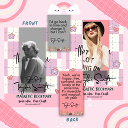 2pcs Magnetic Bookmarks  Sale Set #3