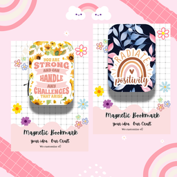 2pcs Magnetic Bookmarks  Sale Set #5