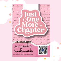 Let's go Pink Magnetic Bookmarks