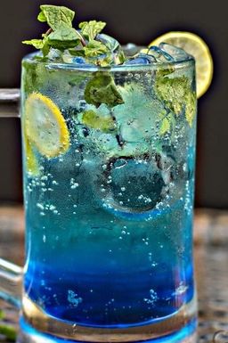 Blue Lagoon Mojito