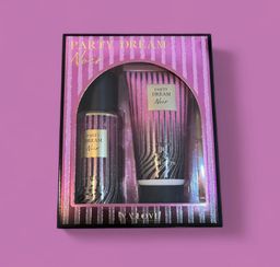 Vv love Set Body Splash Spray  Perfume and Lotion Sets party dream Noir - في في لوف مجموعة ميست ولوشن  الجسم بارتي دريم نوير