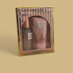 Vv love Set Body Splash Spray  Perfume and Lotion Sets party dream Rouge - في في لوف مجموعة ميست ولوشن  الجسم بارتي دريم روج