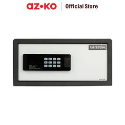Safebox Krisbow 42x37x20 Cm Brankas Hotel 1.5/4 Mm H2702m - Hitam/putih