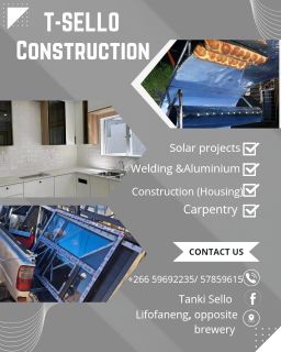 T Sello Construction 🦺 (📍Qacha’s Nek construction works) 