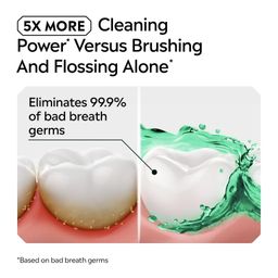 Listerine Freshburst Antiseptic Mouthwash Oral Care, Mint, 1 L