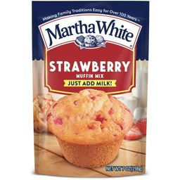 Martha White Strawberry Muffin Mix, 7 oz Bag