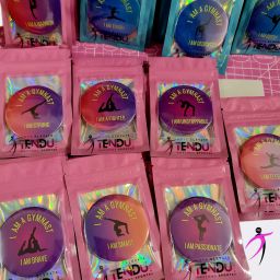 Tendu Rhythms Gymnastics Badge – “I Am a Gymnast” Collection