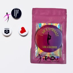 Tendu Rhythms Gymnastics Badge – “I Am a Gymnast” Collection