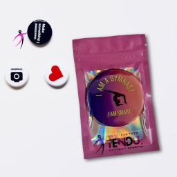 Tendu Rhythms Gymnastics Badge – “I Am a Gymnast” Collection