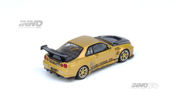 INNO MODEL 1/64 NISSAN SKYLINE R34 TOP SECRET GOLD