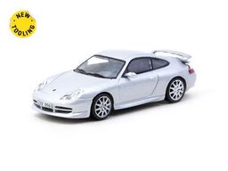 TARMAC WORKS MODEL 1/64 PORSCHE 911 GT3 (TYPE 996) - SILVER