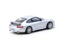 TARMAC WORKS MODEL 1/64 PORSCHE 911 GT3 (TYPE 996) - SILVER