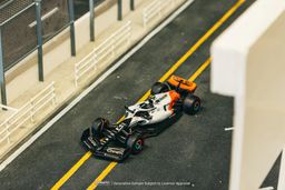 TARMAC WORKS MODEL 1/64 MCLAREN MCL60 - SPANISH GRAND PRIX 2023 QUALIFYING LANDO NORRIS